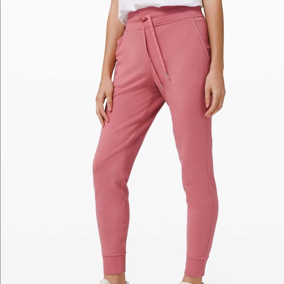 Lululemon Warm Down High Rise Jogger - Brier Rose - Picture 3 of 5
